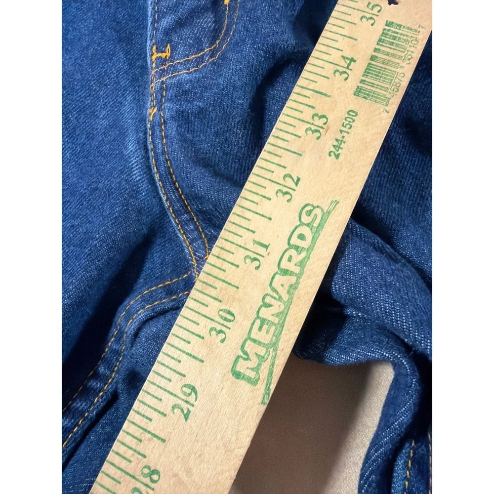 Aramark Westex Indura FR Flame Resistant Jeans Blue Denim 34x30 CAT 2 ATPV 22 #3